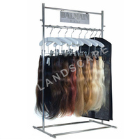 Présentoir pour extensions de cheveux, appareil en métal personnalisé, 1 pièce, rotatif, bureau, pour spinning