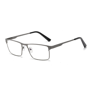 Lunettes de Lecture Flexibles Carrées en Métal <span class=keywords><strong>pour</strong></span> <span class=keywords><strong>Presbytie</strong></span>, Dioptrie -2.50, Fournisseur en Gros, Lunettes Correctrices <span class=keywords><strong>pour</strong></span> Femmes - Product Image 1