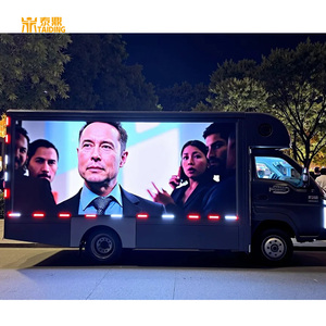 P4 camiones publicidad movil quảng cáo kỹ thuật số biển van màn hình di động xe ngoài trời hiển thị pantalla <span class=keywords><strong>LED</strong></span> Para giai đoạn xe tải - Product Image 3