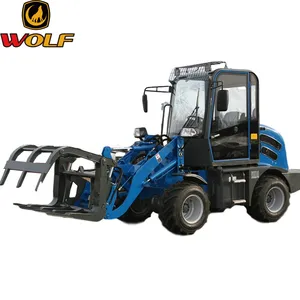 mini garden tractor, mini garden tractor wheel loader WL80 (800kg loader)