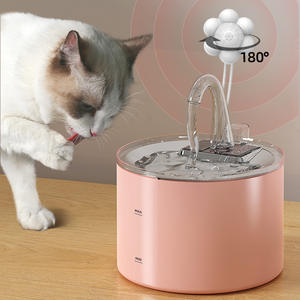 Fontaine à eau automatique pour animaux de compagnie PetSafe, ronde, rose, 1940 g, réutilisable pour chiens et chats, détachable - Product Image 4
