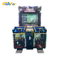 Machine de jeu de tir d'arcade en gros, simulateur d'arcade de tir d'intérieur, Machine de jeu de tir à pièces