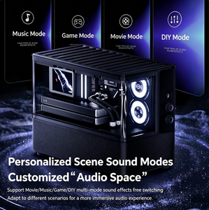 <span class=keywords><strong>EDIFIER</strong></span> NEW CYBER Altavoz de Escritorio con Pantalla a Color RGB, HiFi Estéreo, 35W, Carga Rápida, Altavoz Activo para Juegos de PC - Product Image 5