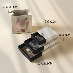 Multi-Size pe film jewelry display <b>box</b> ECO Recoverable <b>Rings</b> Earrings Necklace Bracelet jewelry Hard storage <b>box</b> - Product Image 5