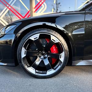 Mingyue 20 21 22 pulgadas máquina negra formadora de flujo plato cóncavo profundo rueda de coche de pasajero ABT apto para Audi 2025 RS4 RS6 Avant GT 4K - Product Image 1