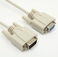 Cable DB9 macho a DB9 hembra Serial RS232 cable módem nulo