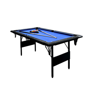 SZX Portátil 6-7 FT <span class=keywords><strong>Folding</strong></span> Pool <span class=keywords><strong>Table</strong></span> Snooker Bilhar Jogo Inclui Bolas Dicas - Product Image 1