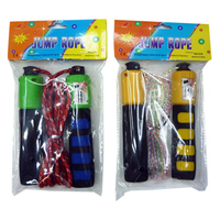 Corde à sauter portable de haute qualité avec logo personnalisé, poignée souple, pour la maison, vente chaude 2026