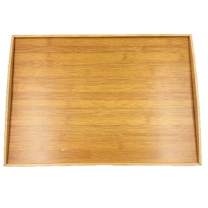 Bamboo Framed Tray Laptop Stand 46x33x21.2cm <b>Foldable</b> Bed <b>Desk</b> For Laptops - Product Image 1