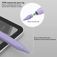 Stylet Métallique Actif 2024 pour Tablette iPad avec Rejet de la Paume, Indicateur de Batterie, Précision d'Écriture/Traceur de Dessins, Magnétique