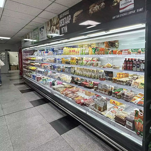 Vitrine réfrigérée commerciale ouverte pour boissons fraîches, <span class=keywords><strong>congélateur</strong></span> pour supermarché - Product Image 2