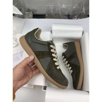 Chaussures de marque de qualité supérieure en cuir véritable, plates et décontractées pour hommes et femmes, sportives, élégantes, à lacets, confortables pour la marche