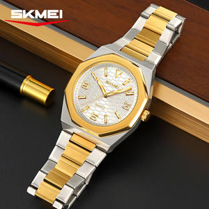 Reloj de pulsera de marca de moda de alta calidad, clásico, cuadrado, de acero inoxidable, OEM, ODM, con logotipo personalizado, resistente al agua, de cuarzo, para hombre. - Product Image 3