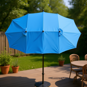 Housse de parasol de patio 3,5 m en polyester imperméable, remplacement pour parasol de patio - Product Image 2