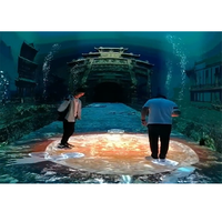 Écran d'affichage LED TOPvision 3D pour extérieur, stades, signalisation numérique, jeux vidéo, scènes, pistes de danse, murs d'affichage, panneaux publicitaires