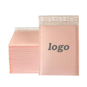 Hot Sale Pink Biodegradable Poly <strong>Bubble</strong> <strong>Mailer</strong> Packaging Supermarket Use Retort Pouch Vase Courier Shipping Push Pop Ziplock Bag - Product Image 4