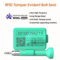 Smart UHF Logistics Container RFID Lock Seal Tamper Evident Serrure électronique Pin-type Steel Bar Security E-seal