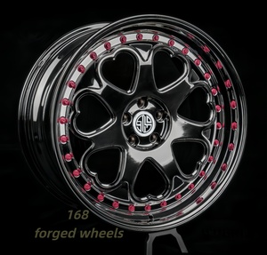 168 Ruedas Nuevas Personalizadas de Aleación de Aluminio Forjado en Forma de Corazón de 20-22 Pulgadas con PCD y ET Personalizables para Rolls <span class=keywords><strong>Royce</strong></span> - Product Image 1