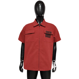 Camiseta de Manga Corta de Nailon de Alta Calidad para Hombre, Estilo Urbano, con Botones, Personalizable con Serigrafía, Camiseta Polo Extra Grande para Hombre - Product Image 1