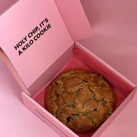 Emballage de boulangerie personnalisé en gros avec logo, emballage alimentaire en papier rose de qualité alimentaire, emballage pour mochi, emballage pour beignets, boîtes de livraison de pâte à biscuits