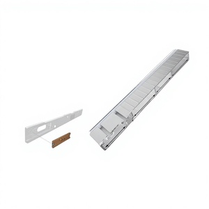 Pedal Plegable <span class=keywords><strong>de</strong></span> Aluminio para Camión <span class=keywords><strong>de</strong></span> <span class=keywords><strong>Bomberos</strong></span>, Antideslizante, Plataforma <span class=keywords><strong>de</strong></span> Entrada Ancha, Accesorio para Puerta Plegable - Product Image 3