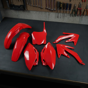 XFUN per CRF 450R Kit luce rossa 2008 con costruzione in metallo e gomma resistente 070 - Product Image 2