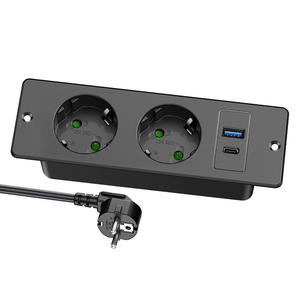 Presa di Corrente a 2 Uscite Standard Europeo, Nascosta nel Piano del Tavolo, per Uso Ospedaliero - Product Image 5