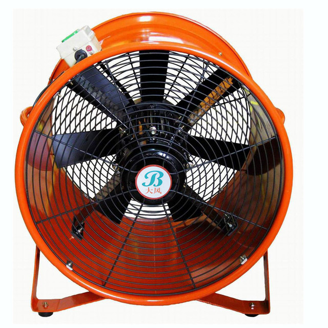 18 Inch Dia 450mm 2000W Industrial Axial Ventilator Fan
