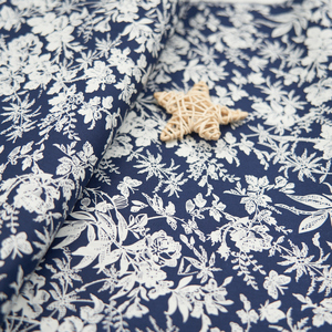 Tissu en popeline de coton imprimé numérique à motif feuille, nouveauté, vente chaude, pour chemise homme - Product Image 2