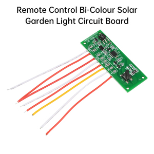 Placa de circuito de luz <span class=keywords><strong>solar</strong></span> Control remoto <span class=keywords><strong>Sensor</strong></span> de control de luz Módulo de control LED Compatible con conmutación de doble color - Product Image 4