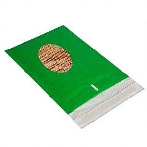 Nueva bolsa de correo de papel Kraft biodegradable ecológica, sobre de cojín reciclable, embalaje de panal para correo seguro de relojes - Product Image 1