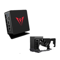 Mini PC Gamer UM890 UM880 Pro MINISFORUM, AMD R9 8945HS 7 8845HS, 2*DDR5 5600MHz, 2*PCIE4.0, 2*USB4.0, con Base de Gráficos