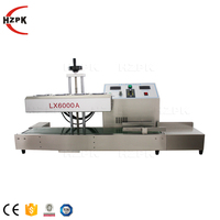 HZPK LX6000A machine de scellage par induction automatique de bouteilles en plastique, bouchons de bocaux en verre, feuille d'aluminium