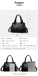 Sacs à bandoulière en cuir PU de qualité pour femmes, sacs à main de luxe, sacs pour femmes, sacs de créateurs, sacs fourre-tout de grande capacité - Product Image 4