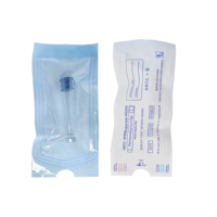 Cartouche en verre borosilicate stérile jetable de 3 ml avec couvercle et bouchon métalliques dans un emballage scellé pour les soins à domicile