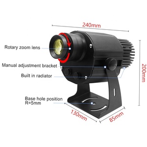 Nuovo lancio 40W proiettore ad onde d'<span class=keywords><strong>acqua</strong></span> IP67 proiettore a onde d'<span class=keywords><strong>acqua</strong></span> impermeabile proiettore gobo lights - Product Image 4