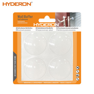 Hyderon Adhesive Door <b>Stopper</b> PoE Material Wall Mount Minimalist Design Easy Installation Noise Reduction Door Pad - Product Image 5