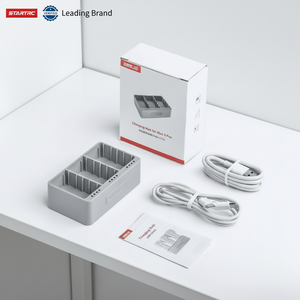 मिनी <span class=keywords><strong>3</strong></span> प्रो/मिनी 4 प्रो के लिए स्टारट्रैक चार्जिंग हब पावर फास्ट चार्ज तकनीक Pu सामग्री ड्रोन सहायक उपकरण - Product Image 2