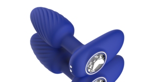 ไวเบรเตอร์สำหรับทวารหนักเครื่องนวดคลิตอไม้ขนาดเล็กแบบสั่นได้กระตุ้นก้นของเล่นทางเพศแบบไฟฟ้าชาร์จไฟได้จีสปอตพร้อมคริสตัล - Product Image 3