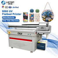 Mesin Printer Inkjet UV Akrilik LETOP untuk Kayu, Mesin Cetak Tinta UV, Botol Air, Printer Inkjet UV Langsung