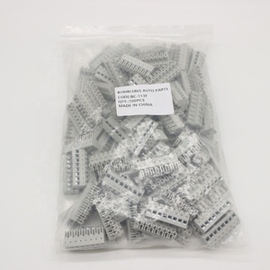 SAURO 8 broches PCB bornier BC-113F italien PA66 Compatible borne à vis enfichable prend en charge le connecteur de prise - Product Image 6