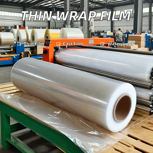 Pellicola <span class=keywords><strong>Estensibile</strong></span> Morbida a Tre Strati in PE per Alimenti OEM, <span class=keywords><strong>Film</strong></span> Trasparente per Imballaggio <span class=keywords><strong>Alimentare</strong></span> e Protezione Insalate - Product Image 2