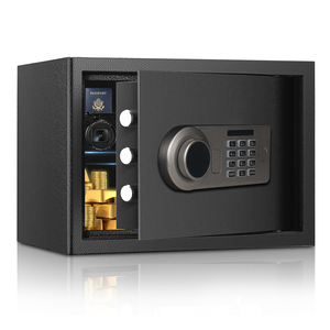 AL002-25A Digitale Tastatur Einfache Box Passwort-Taste Sicher Diebstahls icherer Stahl Büro Home Safe Intelligenter <span class=keywords><strong>Alarm</strong></span> Ganz stahl