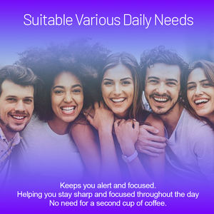 Chewing-gum à la caféine avec L-théanine Vitamine B12 B6 Nootropic Suppléments énergétiques Menthes pour adultes OEM Factory High <span class=keywords><strong>Energy</strong></span> Mints - Product Image 5
