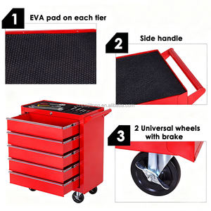 Gabinete de Herramientas Metálico Personalizado de Laboratorio, Económico, con Cajones, Juego de Herramientas Portátil con Parte Superior, Gabinete de Almacenamiento de Herramientas <span class=keywords><strong>para</strong></span> Automóvil - Product Image 5