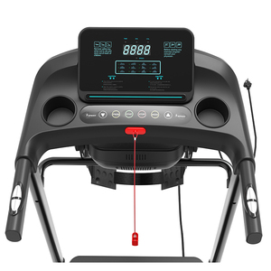 Xách tay Home Máy chạy bộ đa-tốc độ có thể điều chỉnh máy chạy bộ với màn hình hiển thị cho thực hành tim và phổi khoa học tập thể dục - Product Image 2