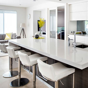 AIS Living Unités de cuisine complètes Norme européenne Armoire en MDF laminé Laque en PVC Laque Évier Charnière <span class=keywords><strong>Tiroir</strong></span> Glissière - Product Image 3