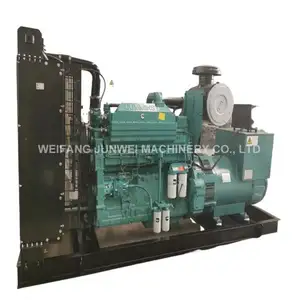 Generator genset diesel pendingin air, mesin vlais 320kw/400kva 50hz 3PH dengan 0.3 alternator dan panel kontrol laut dalam