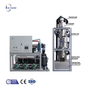 ICEMEDAL IMT10 Fábrica de China 10 toneladas por día Máquina de hielo/Fabricante de tubos de hielo/Máquina de hacer hielo de tubo industrial