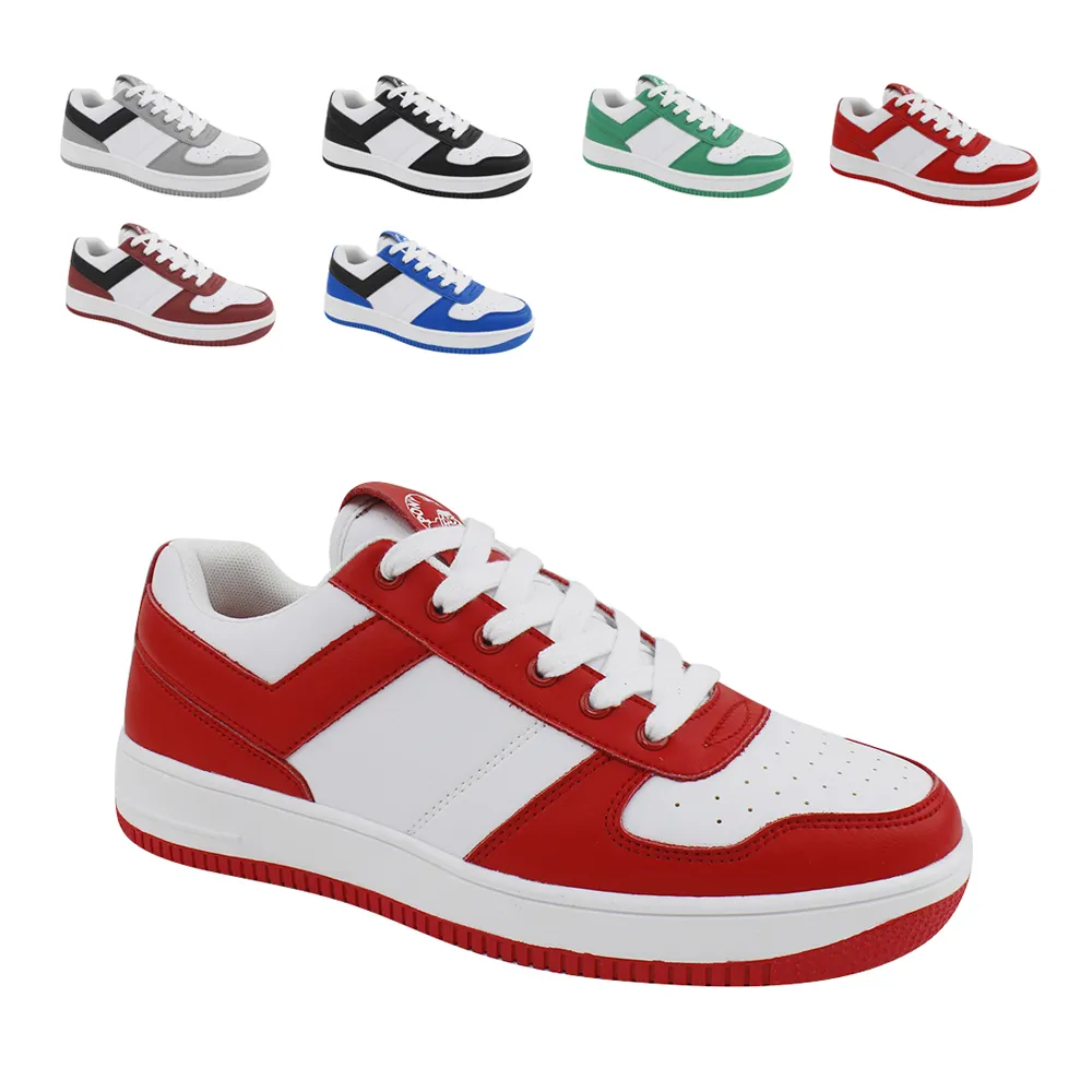 Zapatillas Custom Brand Sneakers High Quality Genuine Leather Low Top Women Basketball Skate Board Shoes